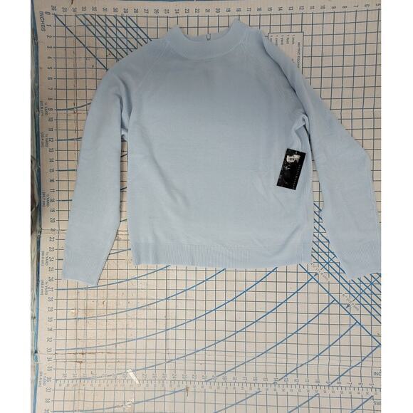 Debbie Morgan Soft Mock Neck Long Sleeve Zip Back Basic Pullover Sweater Top - Picture 4 of 12